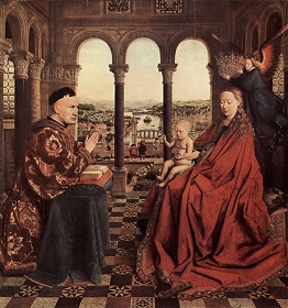 The Virgin with Chancellor Rolin
